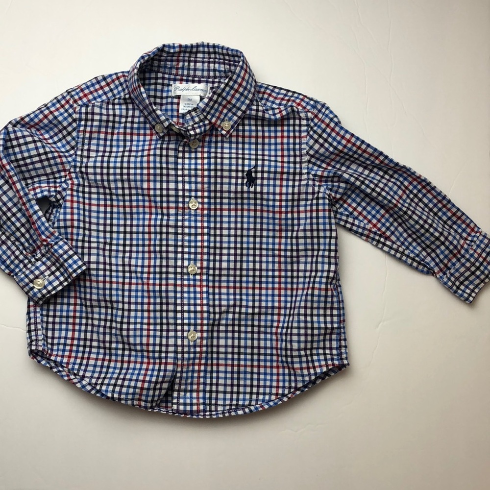 Ralph Lauren button down boys shirt